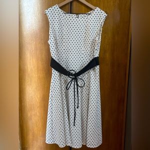 Danny & Nicole Polka Dot Dress